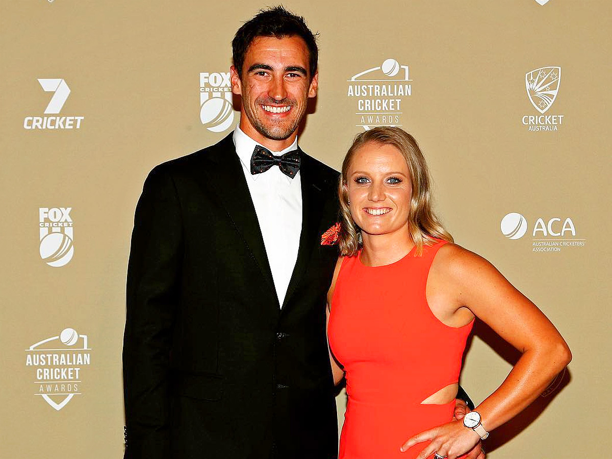 Mitchell Starc And Alyssa Healy Know All About His Story Photos4