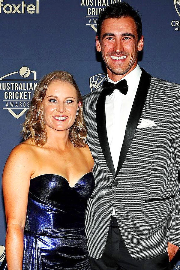 Mitchell Starc And Alyssa Healy Know All About His Story Photos7