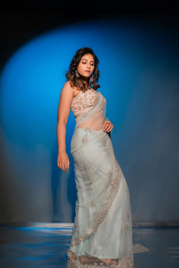 Tollywood Actress Anjali Looks More Beautiful In Saree3