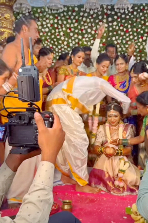 Chiranjeevi Lakshmi Sowbhagyavathi Serial Pathiba chandru gowda wedding photos4