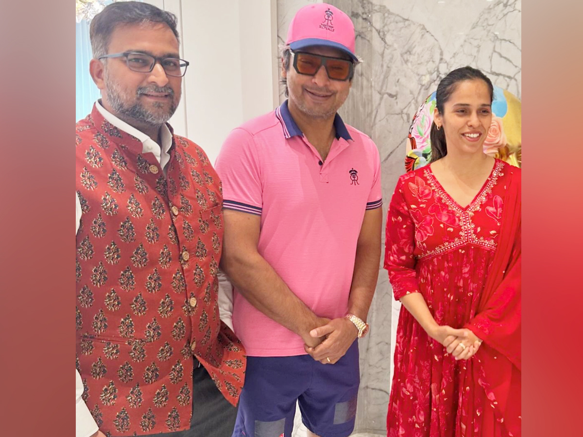 Saina Nehwal With Rajasthan Royals Team Photos Goes Viral 7