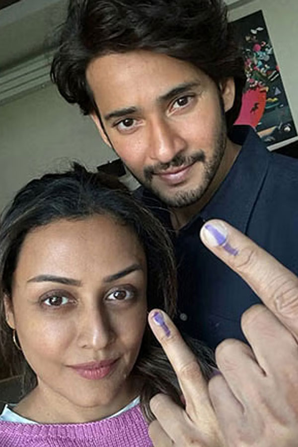 Cine celebrities casting their votes in every election3