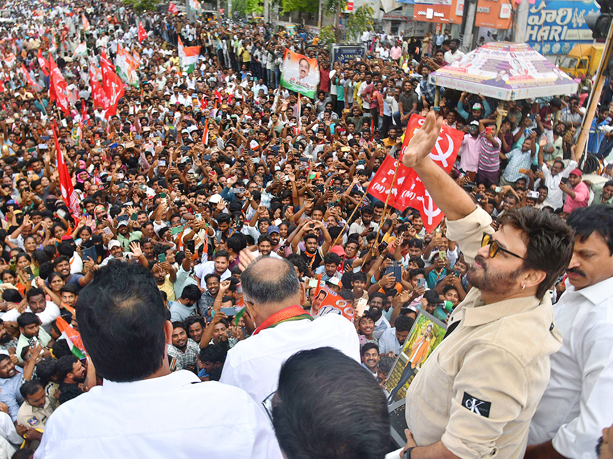 Actor Victory Venkatesh Election Campaign in Khammam2