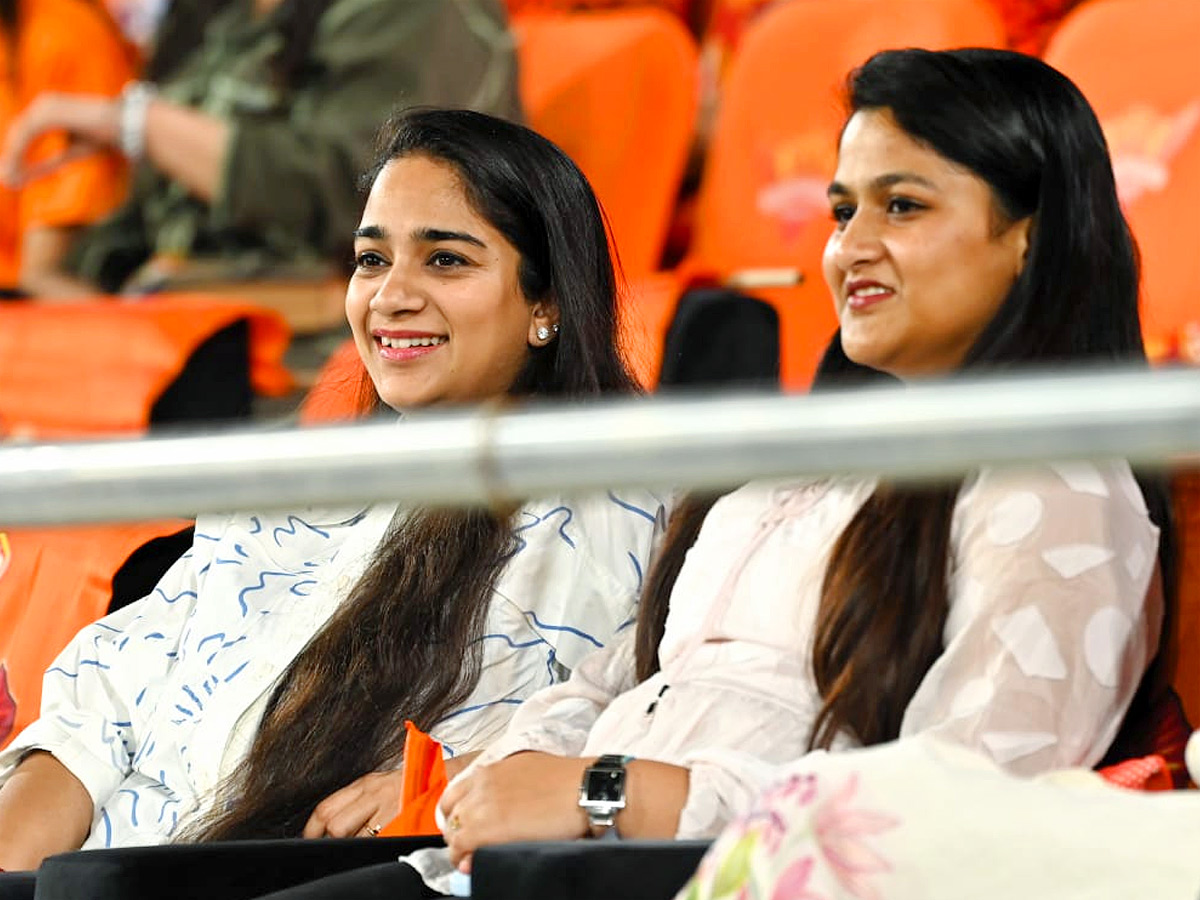 Celebrities In IPL Match at Hyderabad Uppal Cricket Stadium Photos13