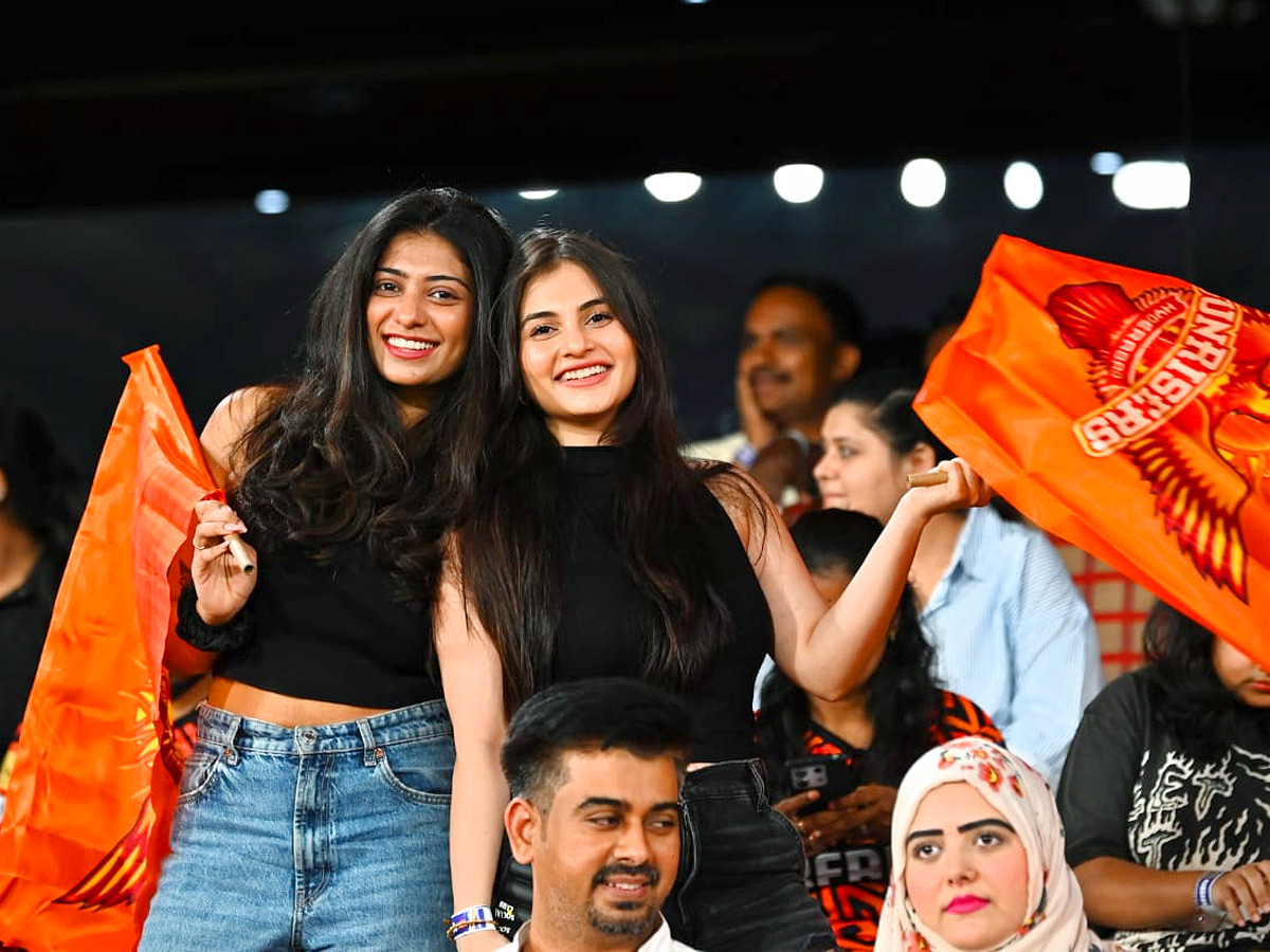 Celebrities In IPL Match at Hyderabad Uppal Cricket Stadium Photos17