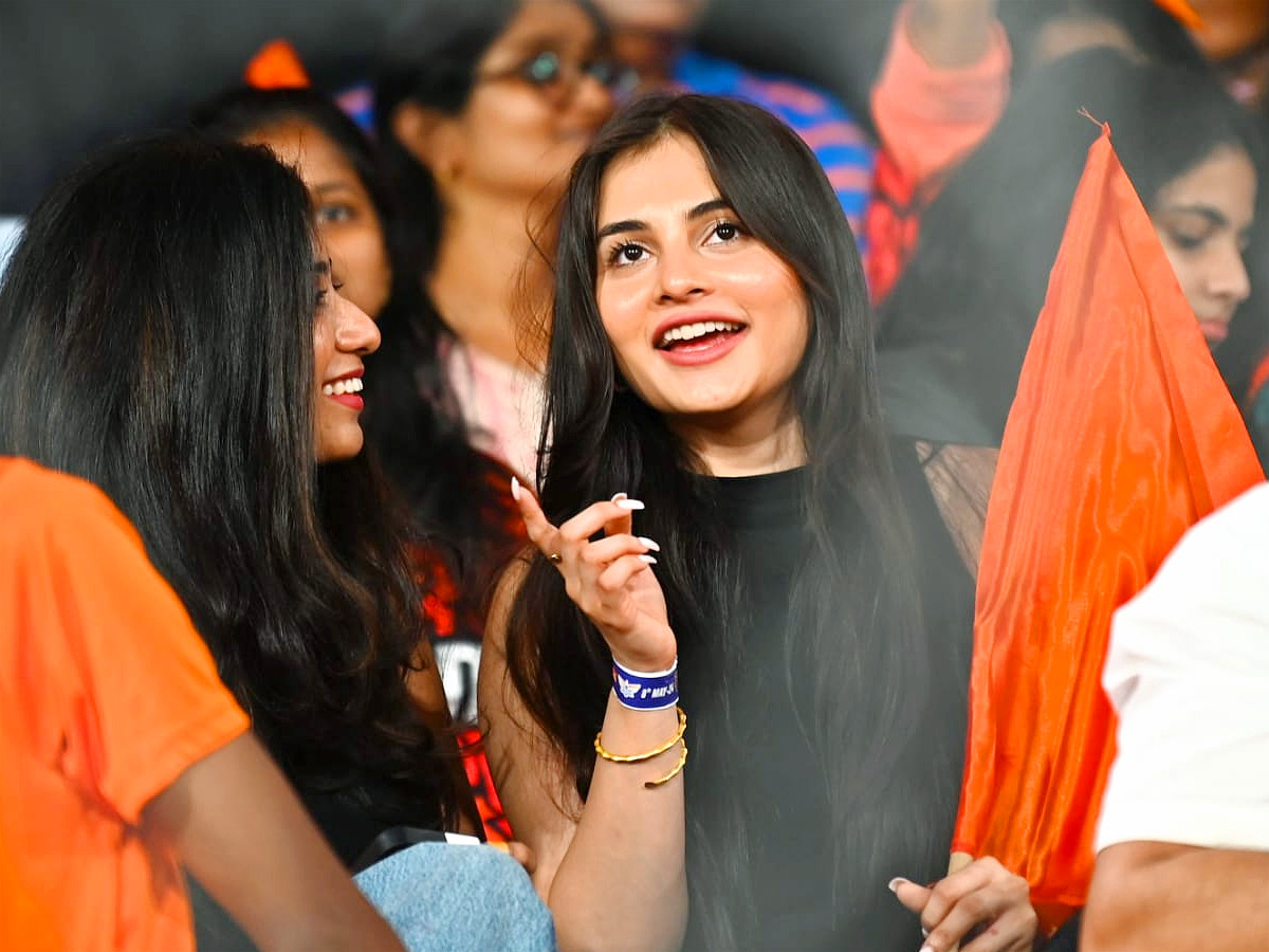 Celebrities In IPL Match at Hyderabad Uppal Cricket Stadium Photos19