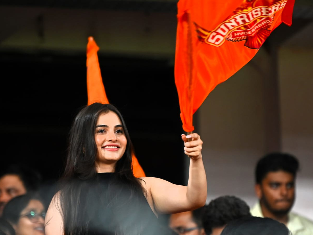 Celebrities In IPL Match at Hyderabad Uppal Cricket Stadium Photos20