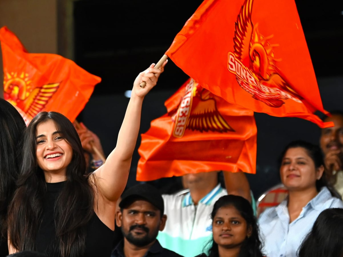 Celebrities In IPL Match at Hyderabad Uppal Cricket Stadium Photos24