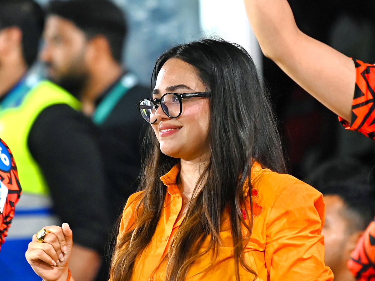 Celebrities In IPL Match at Hyderabad Uppal Cricket Stadium Photos25