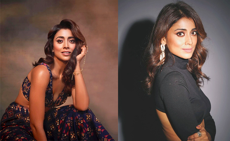 Actress Shriya Saran Latest Black Outfit Goes Viral1