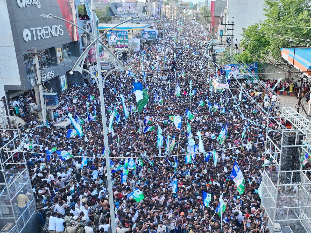 AP CM YS Jagan Public Meeting at Rajampeta Photos7