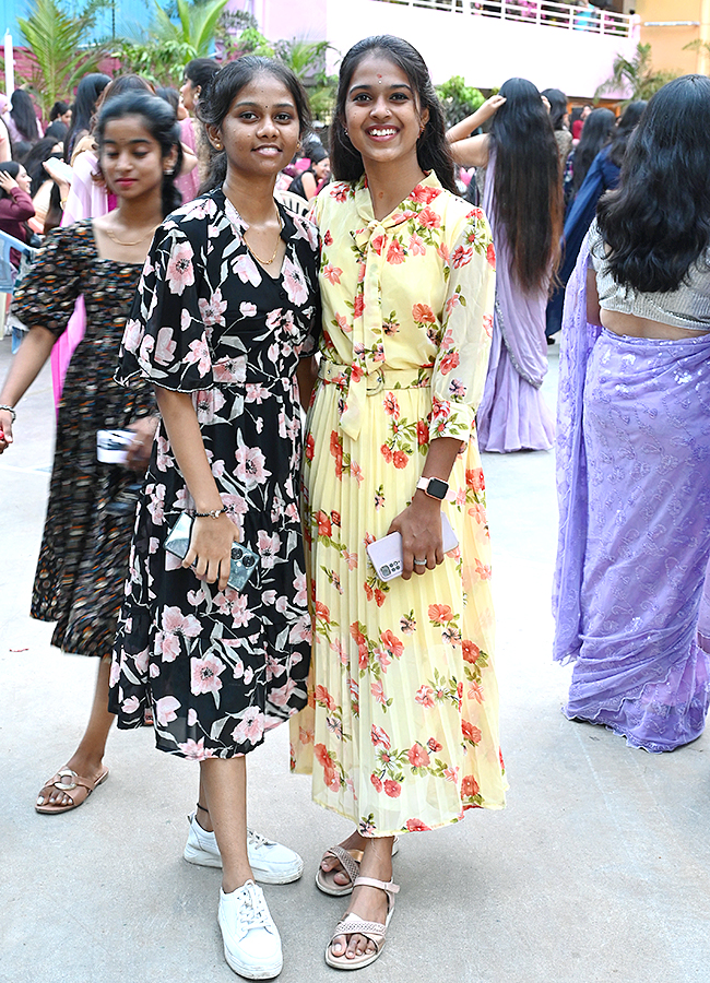 Farewell Program Celebrations At Villa Marie College Photos4