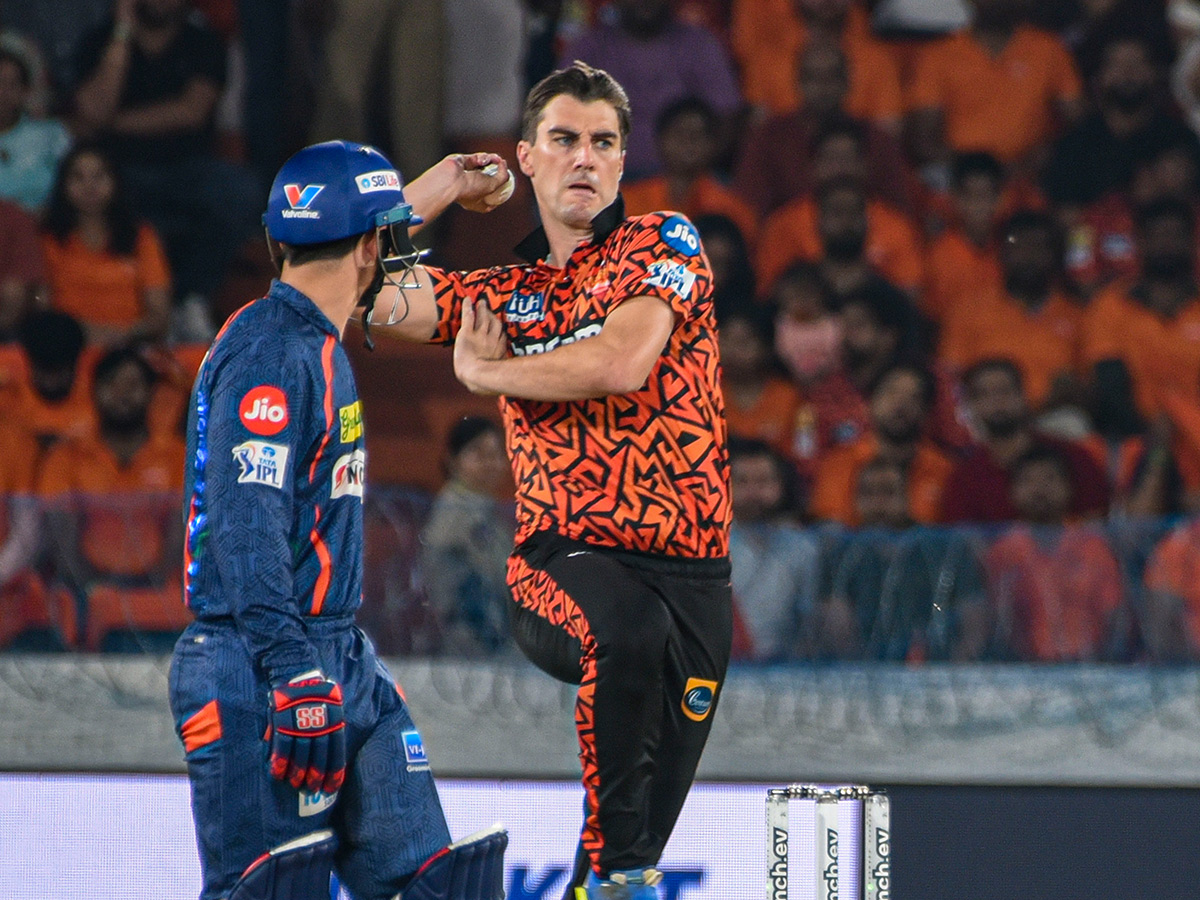 IPL 2024 T20 cricket match between Sunrisers Hyderabad and Lucknow Super Giants27