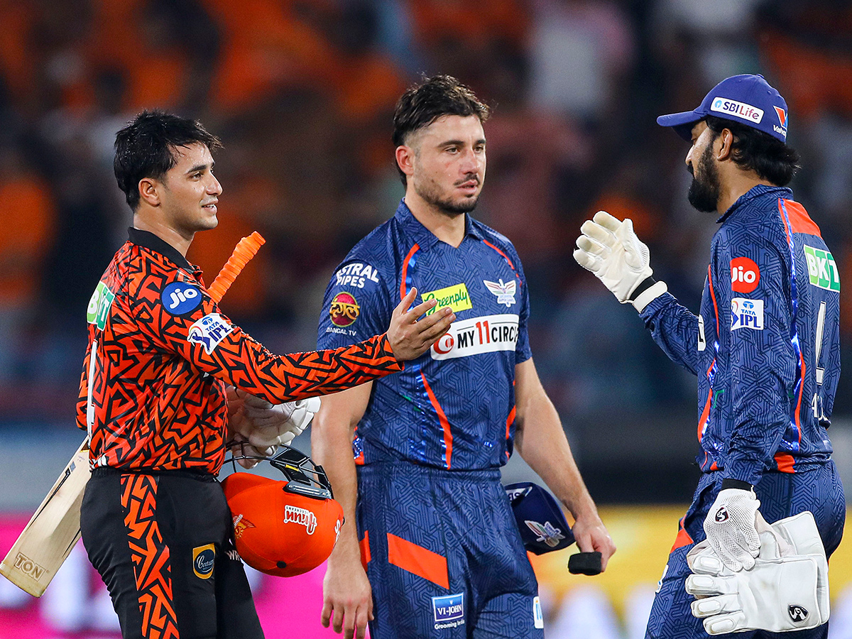 IPL 2024 T20 cricket match between Sunrisers Hyderabad and Lucknow Super Giants3