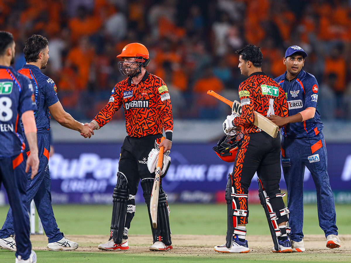 IPL 2024 T20 cricket match between Sunrisers Hyderabad and Lucknow Super Giants4