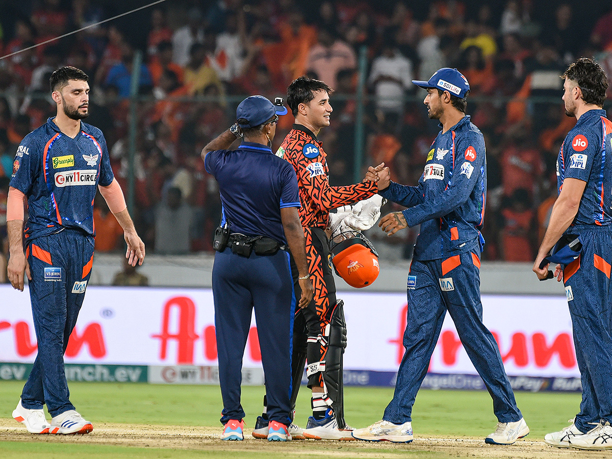 IPL 2024 T20 cricket match between Sunrisers Hyderabad and Lucknow Super Giants6