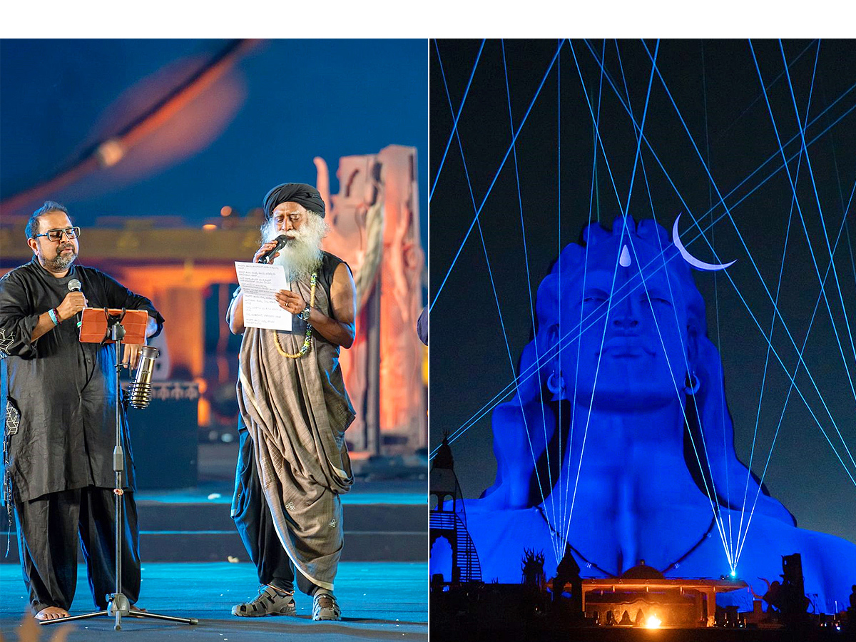 Shankar Mahadevan, Gurdas Mann perform at Sadhguru's Mahashivratri festival Photos1