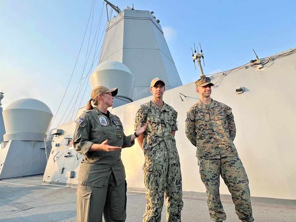 USS Somerset Crew in Visakhapatnam Photos1