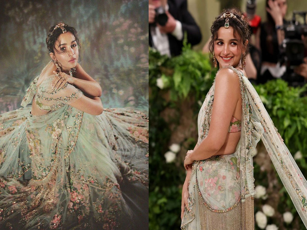 Met Gala 2024: Alia Bhatt Saree Pics Goes Viral1