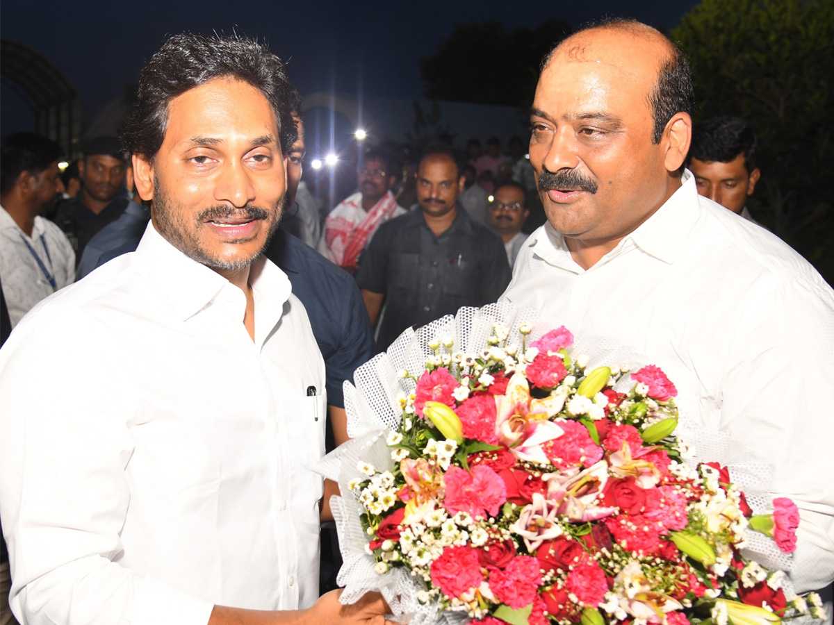 CM YS Jagan Return From London Trip25