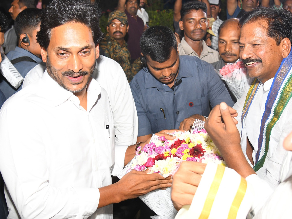 CM YS Jagan Return From London Trip3