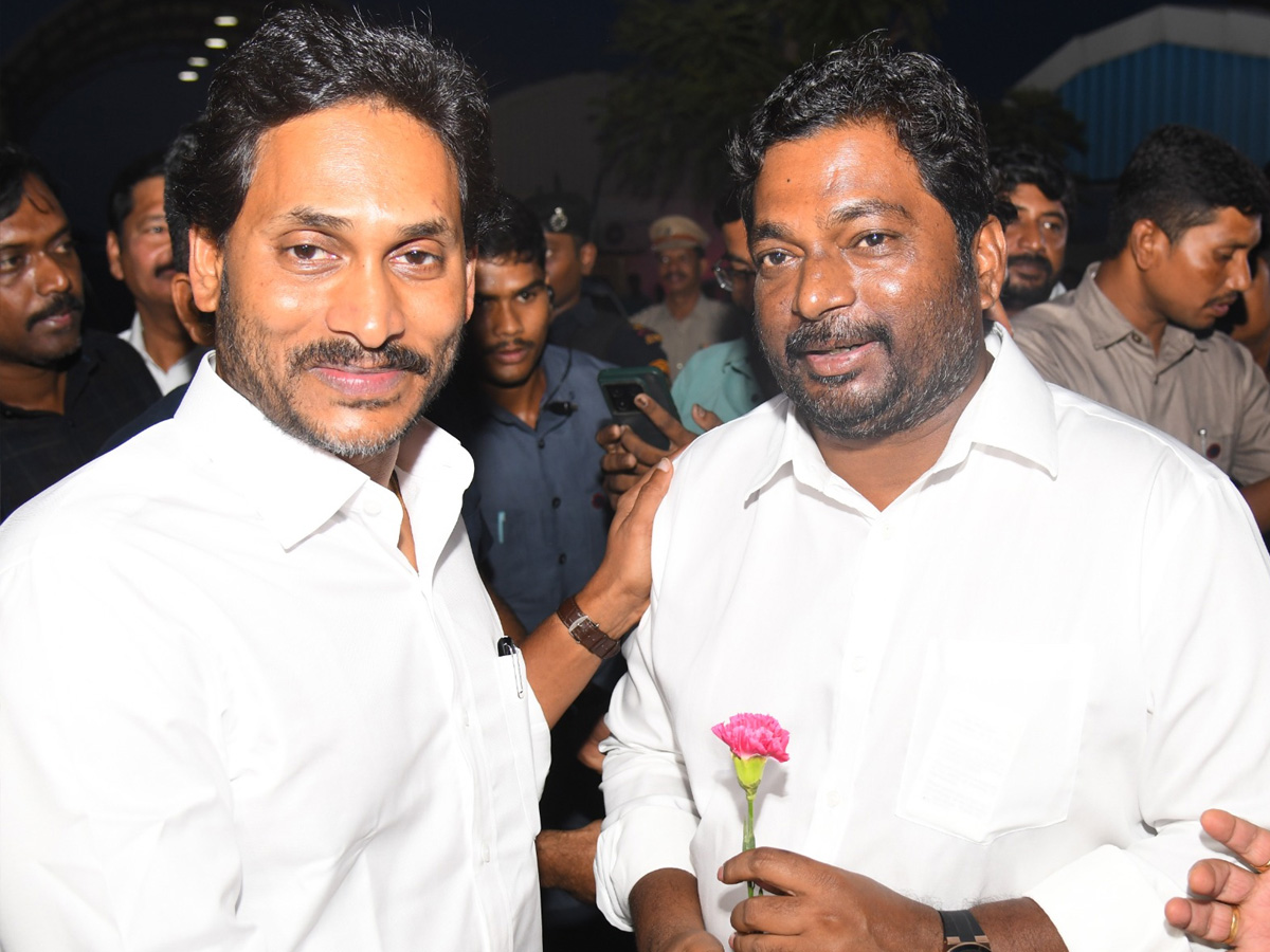 CM YS Jagan Return From London Trip5