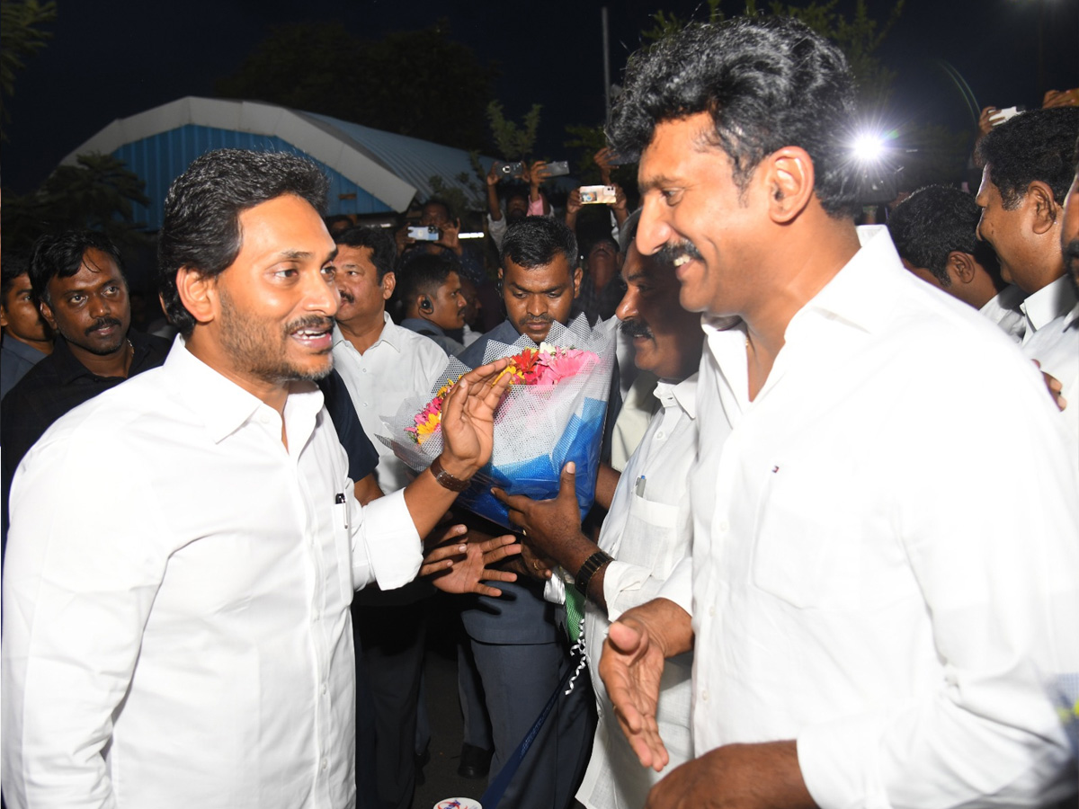 CM YS Jagan Return From London Trip6