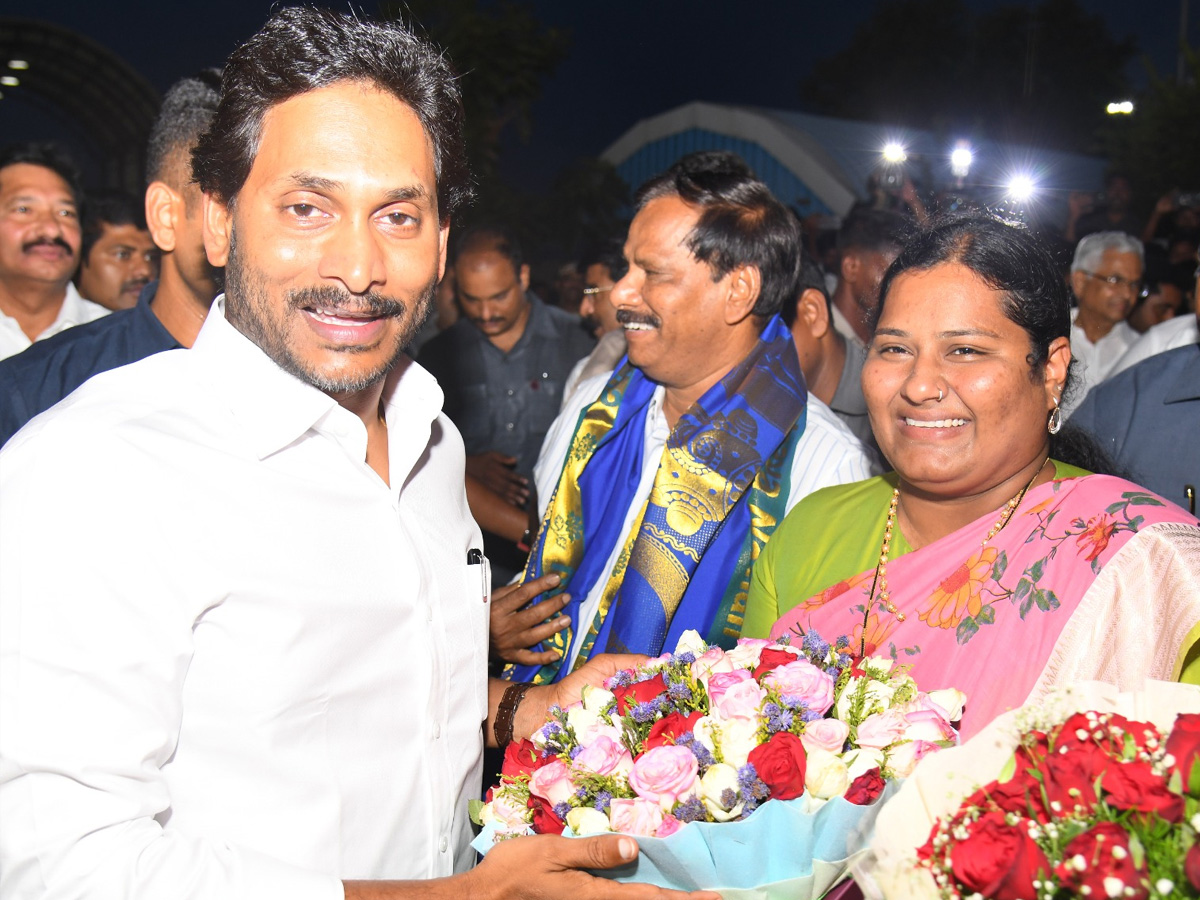 CM YS Jagan Return From London Trip13