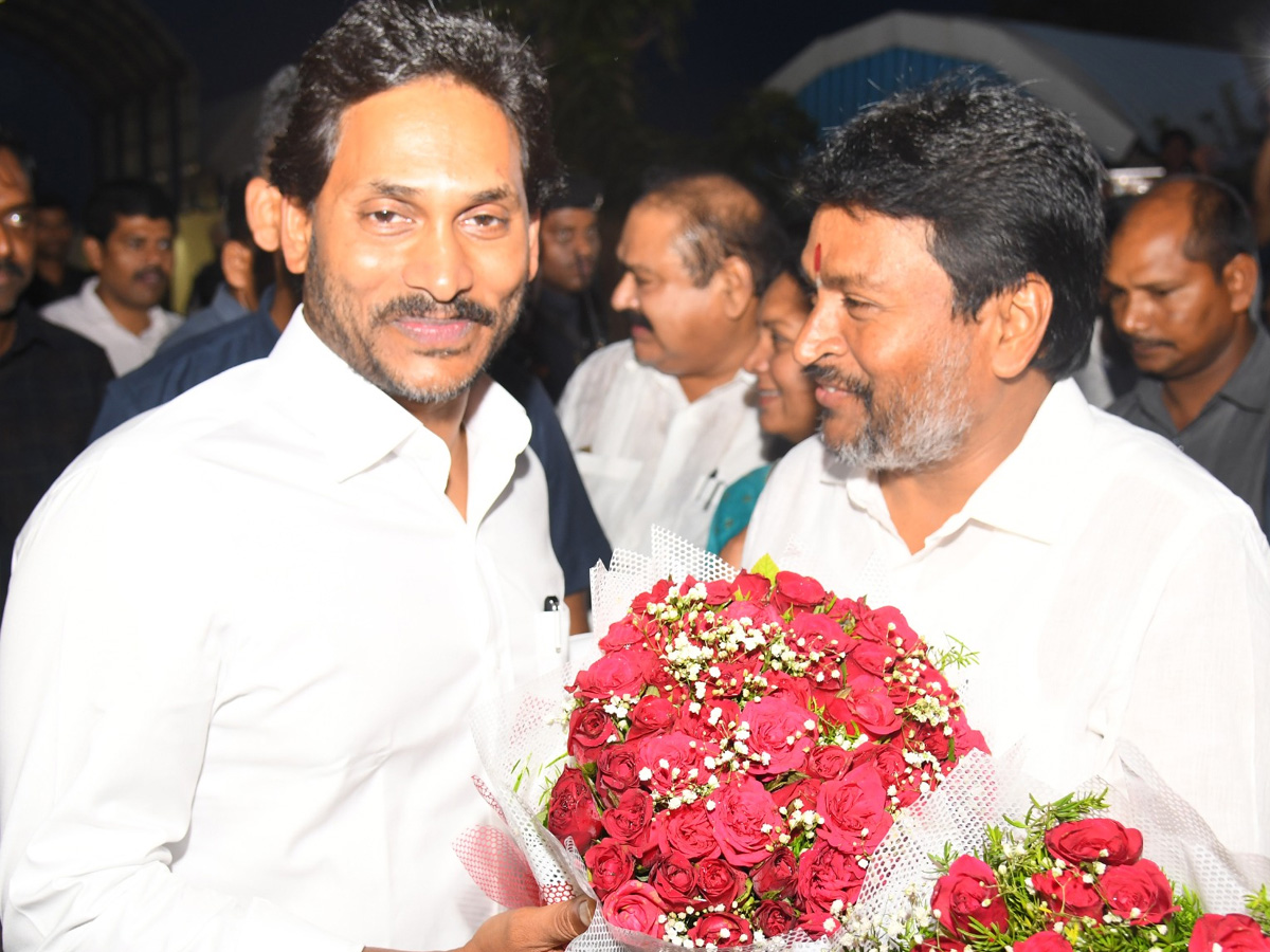 CM YS Jagan Return From London Trip16