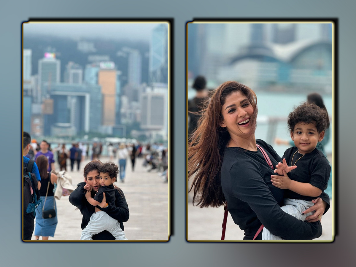 Nayanthara Summer Vacation With Family Photos Viral1