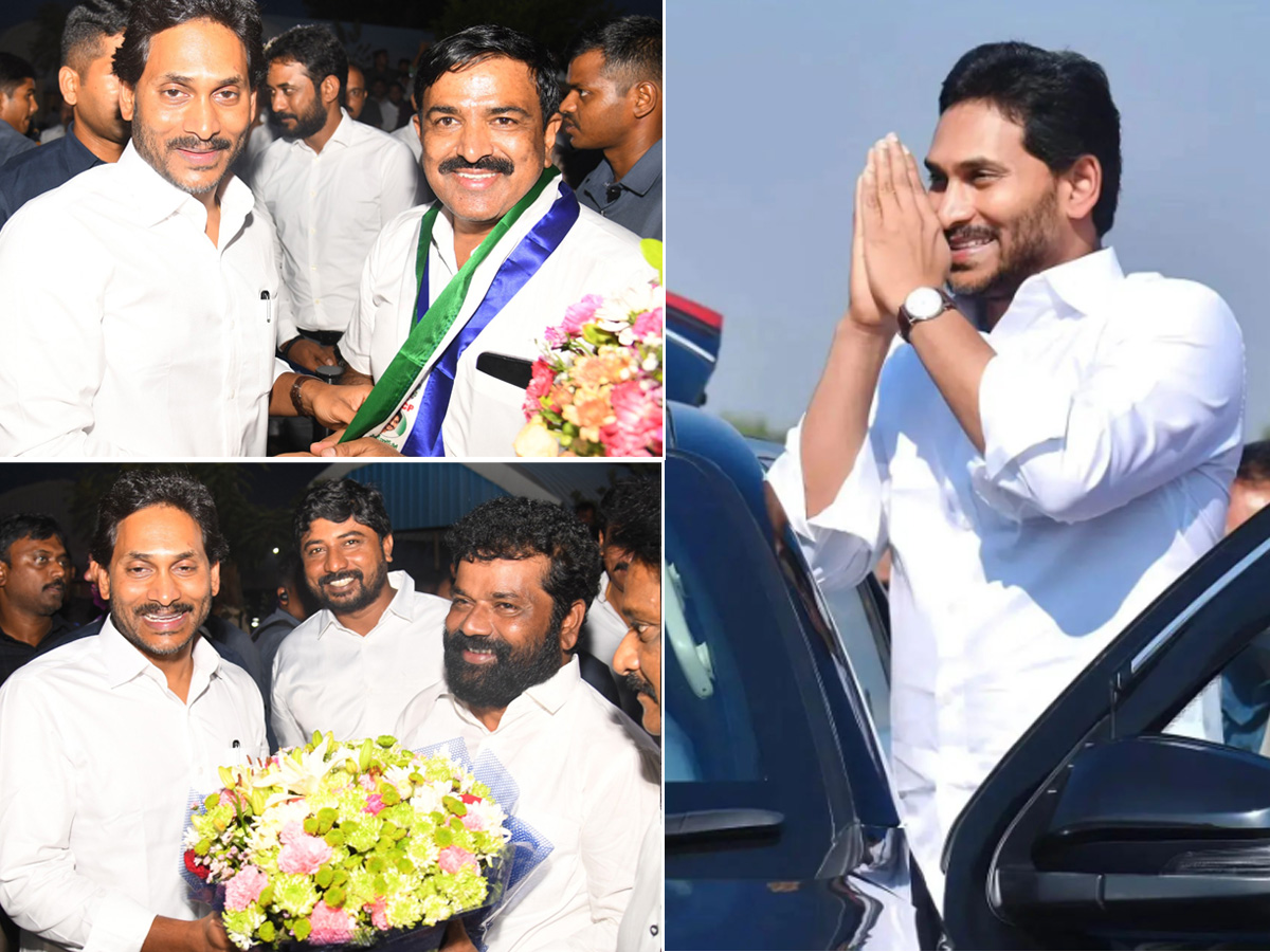 CM YS Jagan Return From London Trip1