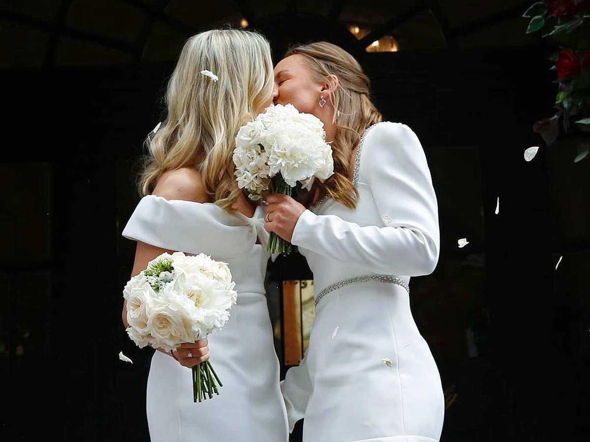 English Dasher Danni Wyatt Marries Longtime Partner In A Beautiful Ceremony Photos2