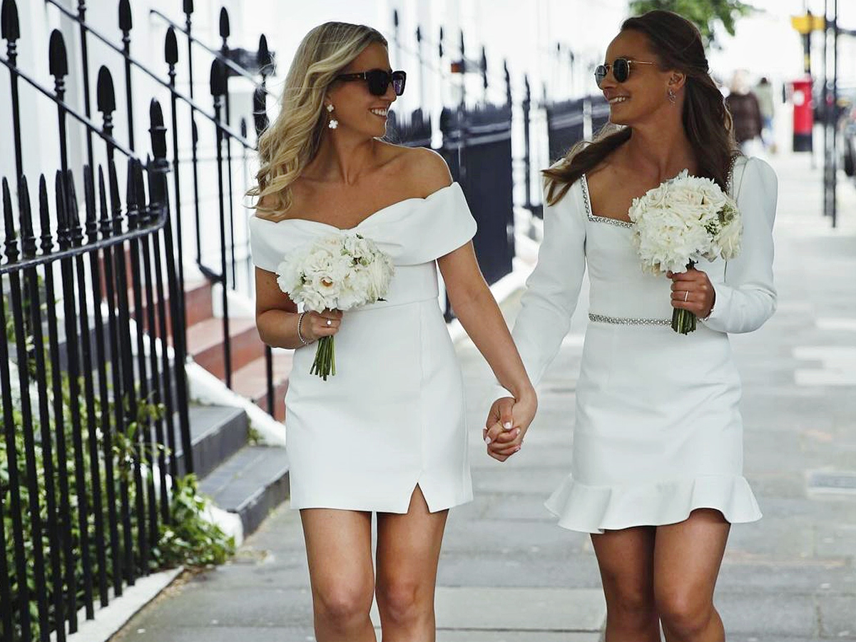 English Dasher Danni Wyatt Marries Longtime Partner In A Beautiful Ceremony Photos3