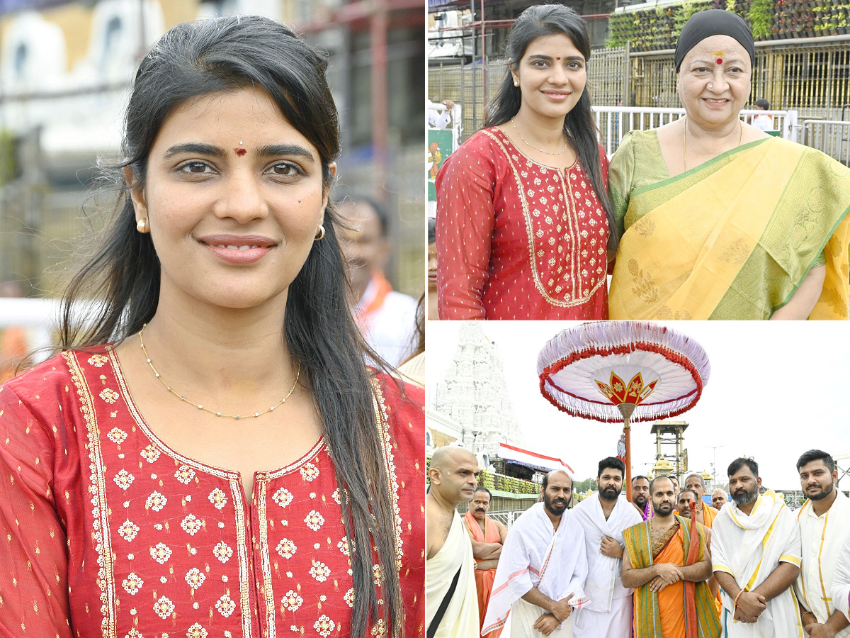 Movie Celebrities Visited Tirumala Temple Photos1