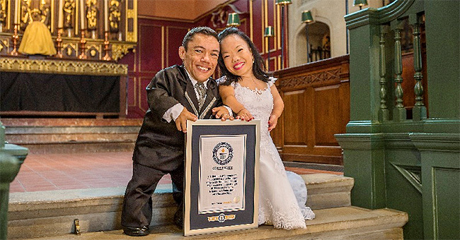 Worlds Shortest Married Couple Makes Guinness World Record7