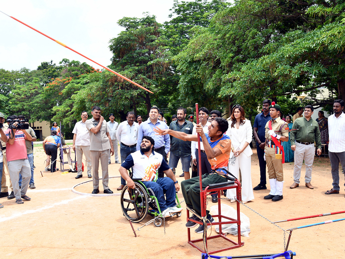 Actress Regina Cassandra visits Training Center Photos17