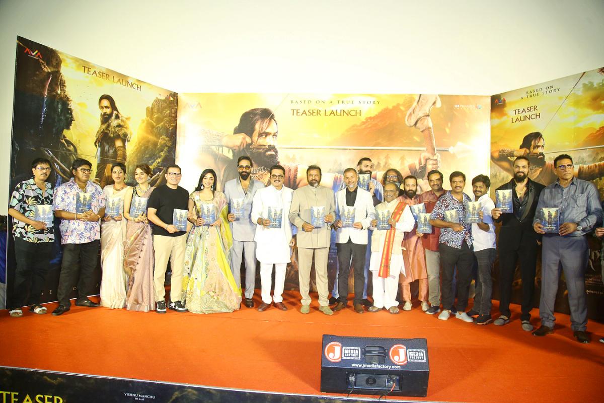 Kannappa Teaser Launch Event Photos9