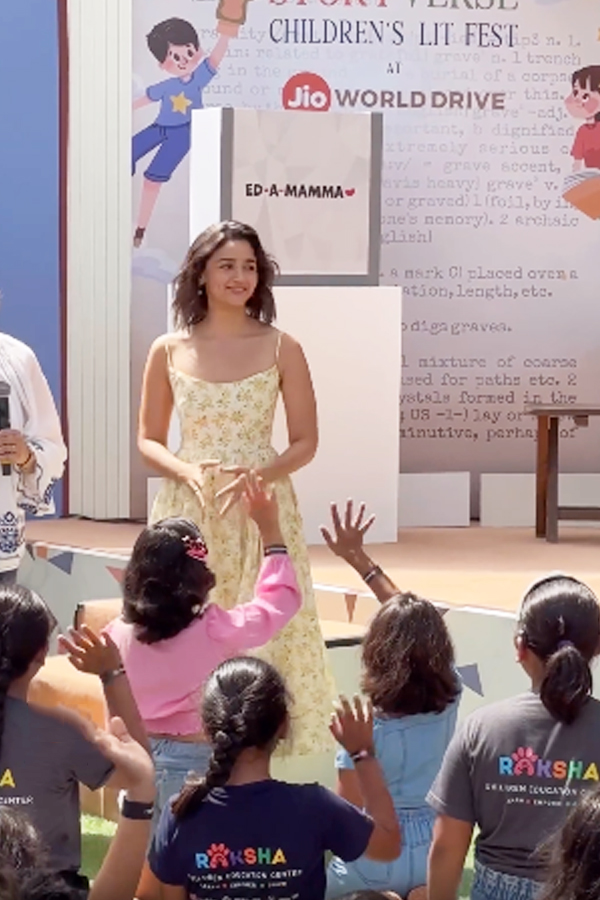 Actress Alia Bhatt Launches Dream Project For Kids13