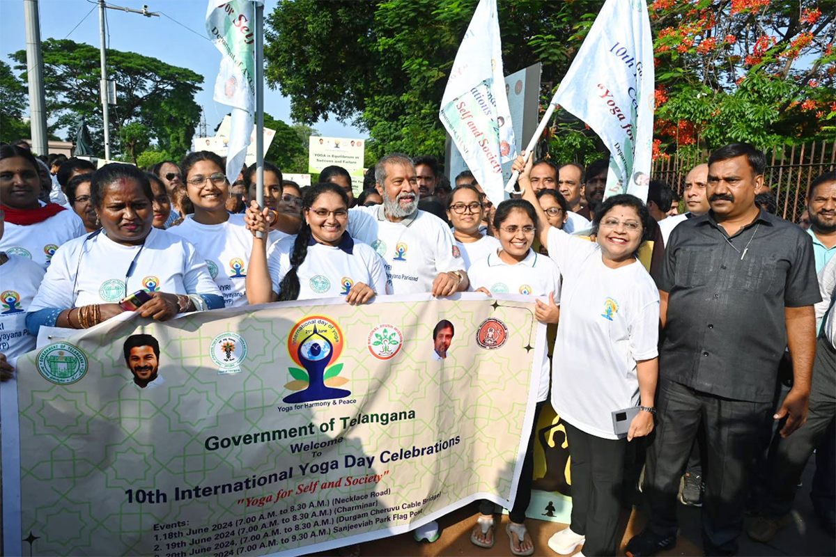 International Day of Yoga 2024 Curtain Raiser Event in Hyderabad1