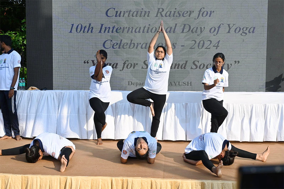 International Day of Yoga 2024 Curtain Raiser Event in Hyderabad10