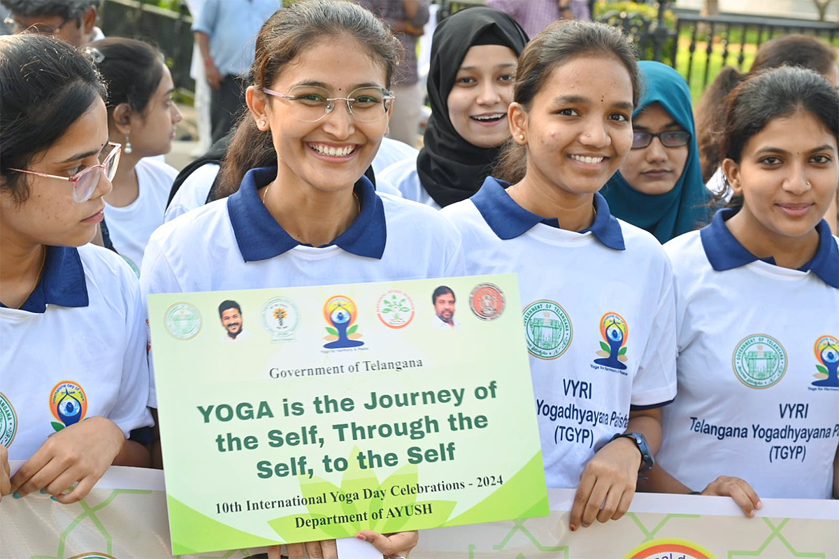 International Day of Yoga 2024 Curtain Raiser Event in Hyderabad15