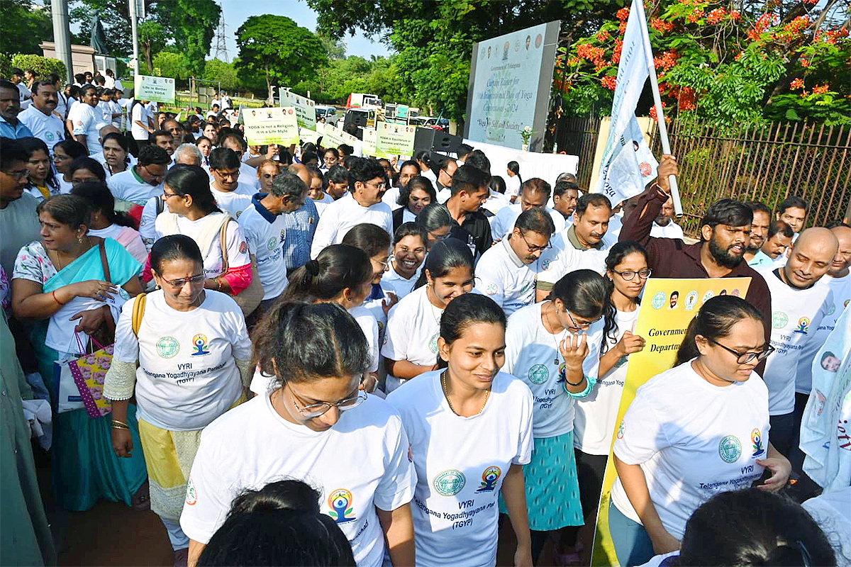 International Day of Yoga 2024 Curtain Raiser Event in Hyderabad5