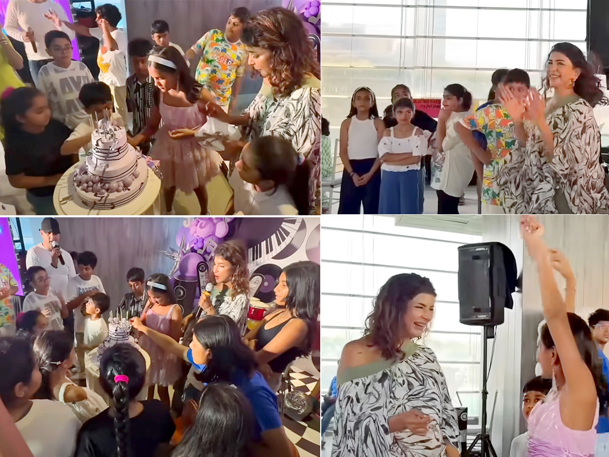 Lakshmi Manchu daughter birthday celebrations Photos1