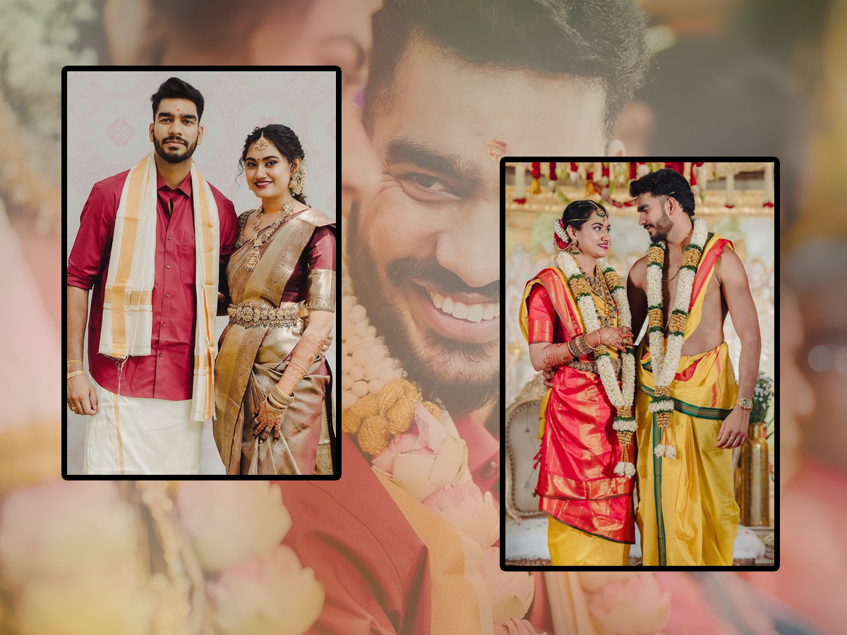 Look At Venkatesh Iyer Shruthi Raghunathan Dreamy Wedding Viral HD Snaps4