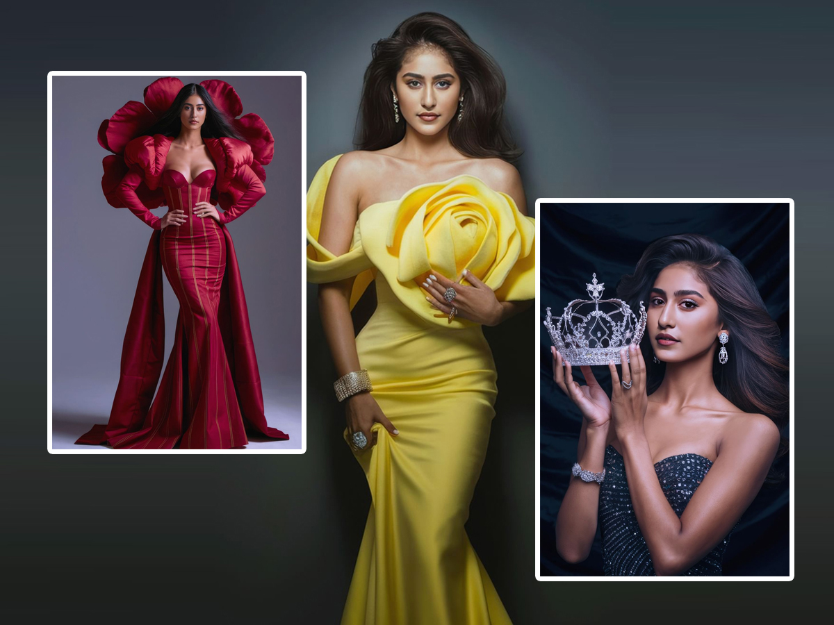 Miss AI Beauty Pageant Top 10 Finalist Zara Shatavari Photos Goes Viral 1