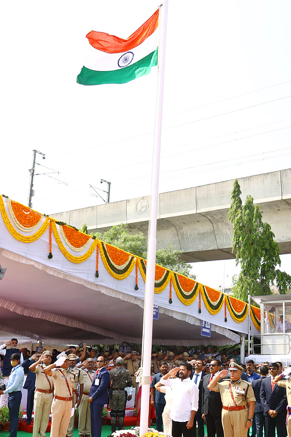 Telangana Formation Day Celebrations at Parade Grounds Photos12