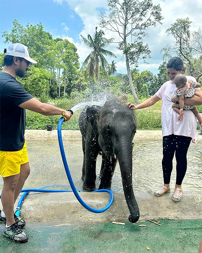 klin kaara konidela first birthday photos5