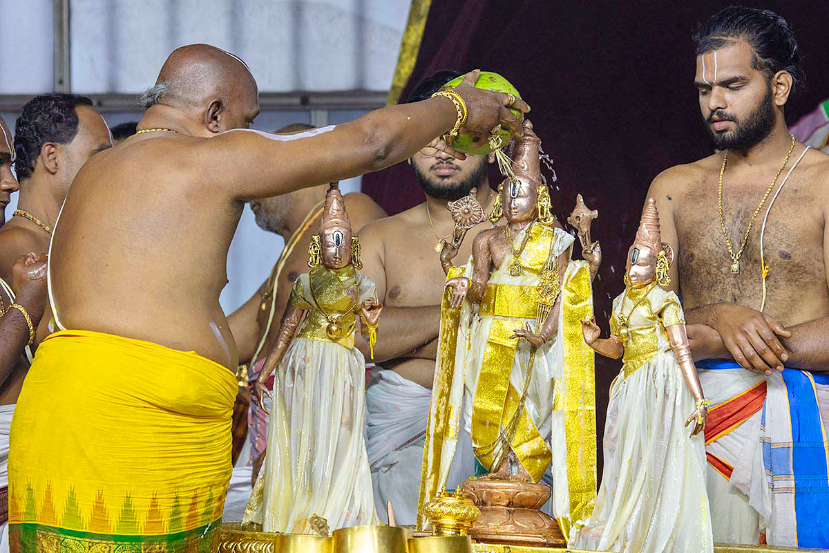 Annual Jyestabhishekam At Tirumala Photos1