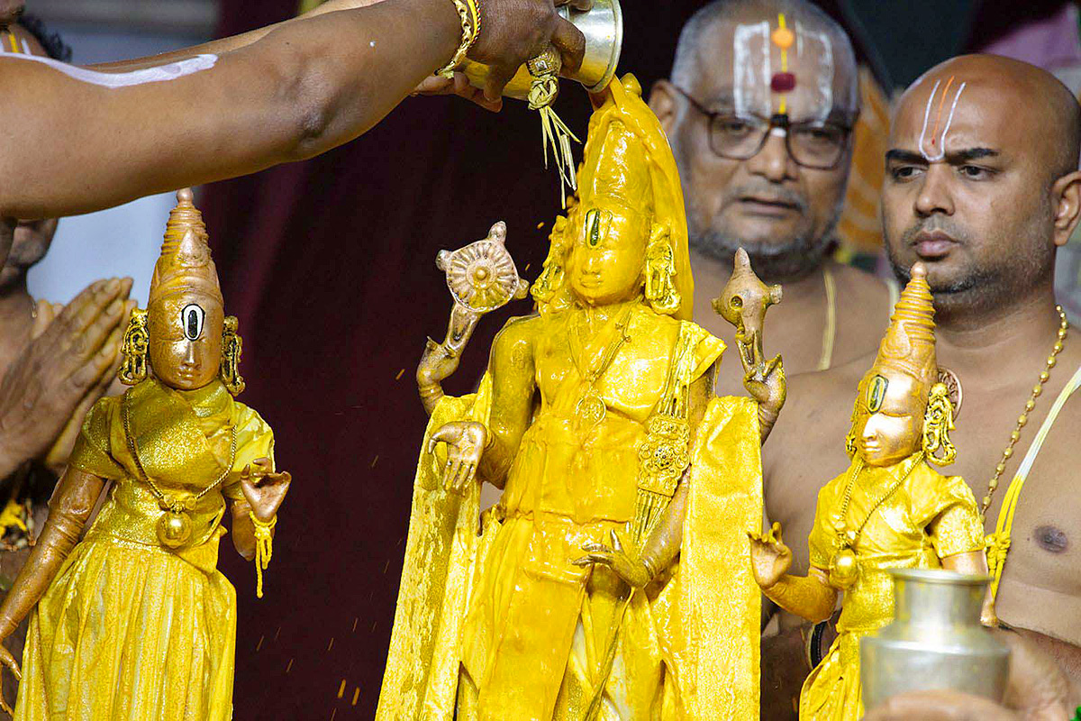 Annual Jyestabhishekam At Tirumala Photos2