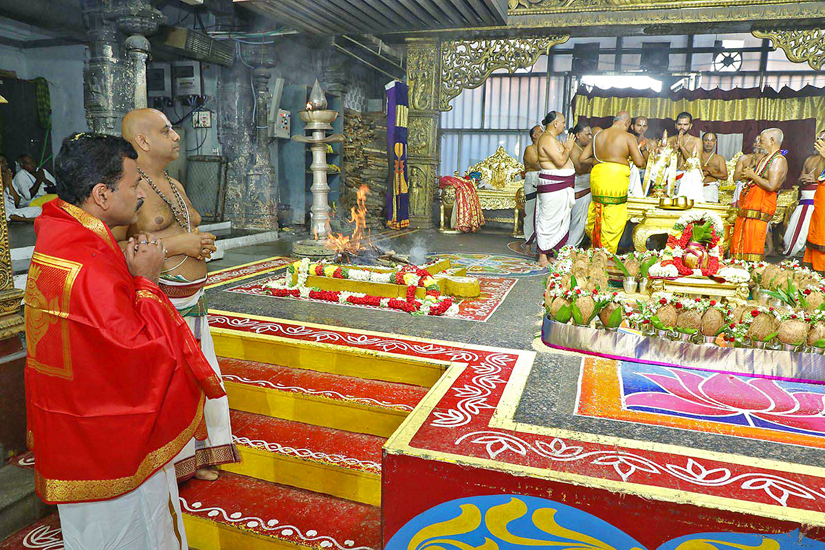 Annual Jyestabhishekam At Tirumala Photos5